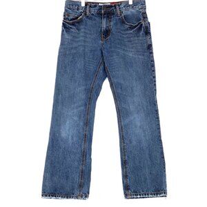 Aeropostale Driggs Slim Bootcut Jeans Size 28/28 Blue Denim Casual